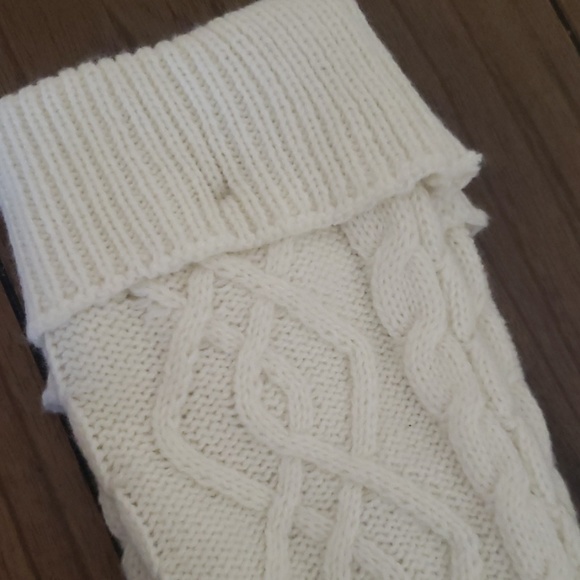 Free People Ivory Cable Knit Socks - Picture 3 of 4